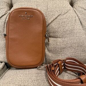 Kate Spade Brown Leather Belt Bag